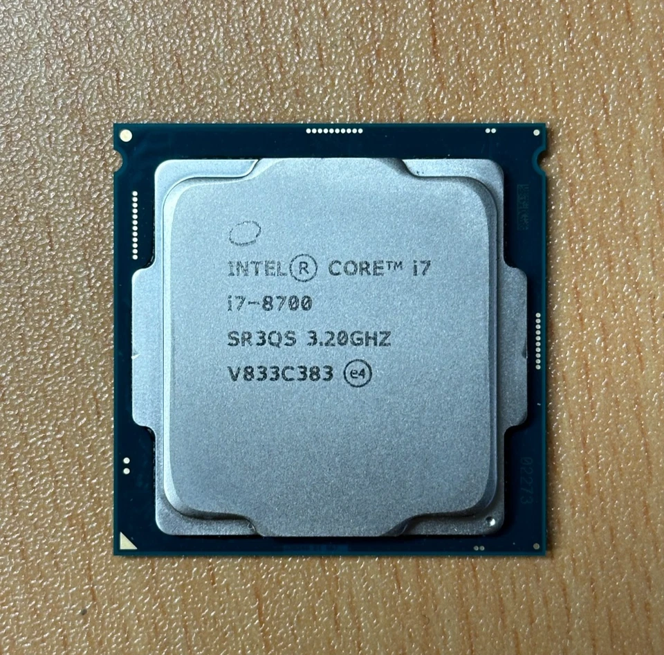 Intel Core i7-8700 6-Core CPU Processor Turbo 4.6GHz 12MBCache LGA1151 Z370 Z390 - image 1 of 2