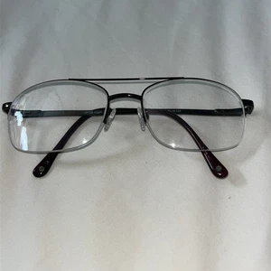Capri Vp126 Gunmetal Coffee Eyeglasses Frames 55-18-145 Men’s Glasses - Picture 1 of 24