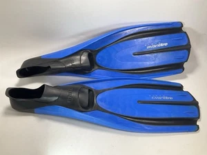 Mares Plana Avanti Tre fins regular adjustable Blue Black Size 8 - 9 - Picture 1 of 7
