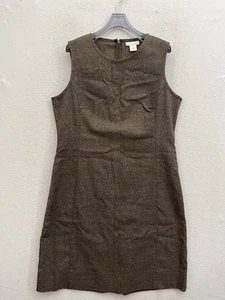 Travel Smith Kleid Damen 14 Petite Braun Etuikleid Ärmellos - Bild 1 von 8