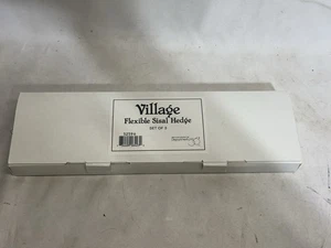 Department 56 Village Accessories Flexible Sisal Hedges Set of 3 w box 52596 - Picture 1 of 2