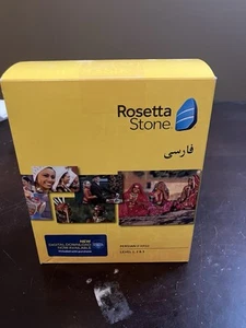 ROSETTA STONE AUDIO COMPANION CD'S PERSIAN/ FARSI LEVEL 1, 2 & 3 Version 3 - Zdjęcie 1 z 6
