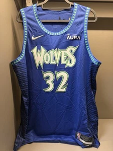 Nike NBA Karl Anthony Towns Minnesota Timberwolves City Edition Authentic Jersey - Picture 1 of 12