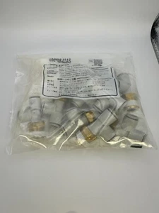 SMC KQ2Y08-03AS One-Touch Y Fitting, 8mm Tube x 3/8” NPT (10 PCS) - Picture 1 of 2