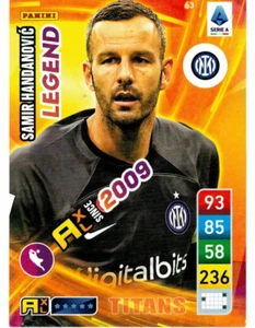 PANINI CALCIATORI ADRENALYN XL TITANS 2023 CARD N. 63 HANDANOVIC (LEGEND) INTER - Foto 1 di 2