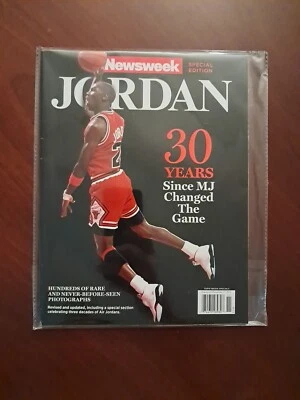 Newsweek Magazine MICHAEL JORDAN 30 Years Commemorative SPECIAL edition NEW - Image 1 of 4