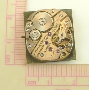 Gotham PPOLK Wrist Watch Movement - Good Balance - Parts / Repair - Picture 1 of 5