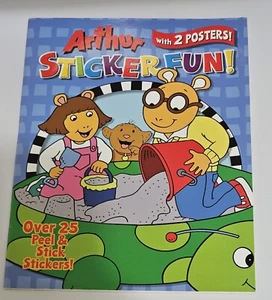 Rare Arthur Coloring & Sticker Book Includes 2 Posters & Over 25 Stickers - Picture 1 of 1