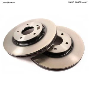 JAGUAR FRONT BRAKE DISC ROTOR SET F-PACE T4A2342 ZIMMERMANN - Picture 1 of 1