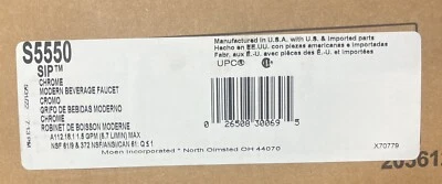 Moen S5550 Nio 1.5 GPM One Handle High Arc Beverage Faucet*READ* - Image 1 of 4