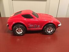 Vintage Tonka Pressed Steel Datsun Nissan 280Z Fairlady Z Red With Decals 1970â€™s
