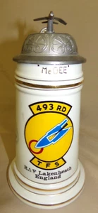 Royal Air Force 493rd TFS Fighter Squadron RAF England Stein 1960-70 - Picture 1 of 6