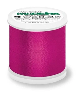 Madeira Rayon 40 machine embroidery thread 1000m spool color 1310 dark rose - Picture 1 of 1