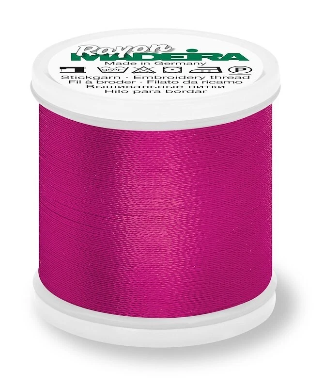 Madeira Rayon 40 machine embroidery thread 1000m spool color 1310 dark rose - Image 1 of 1