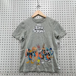 NEW GAP Tune Squad Size YOUTH Large Double Print Graphic Print Shirt YL NWT - Picture 1 of 17