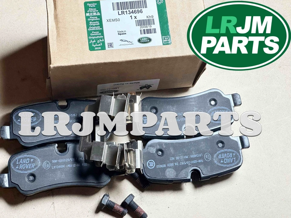 Genuine OEM Land Range Rover Sport LR4 REAR BRAKE PADS Factory LR134696 LR055455 - Image 1 of 1