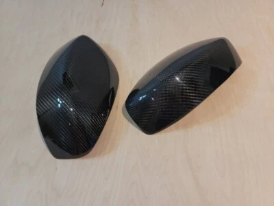 FOR 2014-2024 INFINITI Q50 Q60 Q70 QX30 CARBON FIBER SIDE VIEW MIRROR COVER CAPS - Image 1 of 4