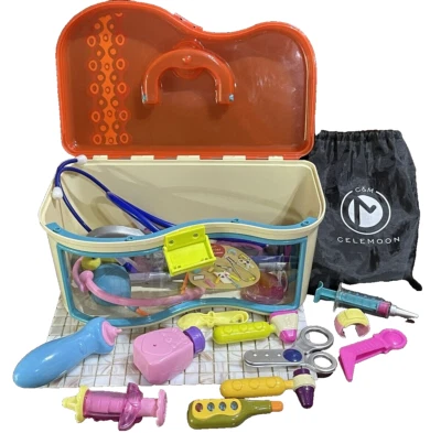 BATTAT B. ~ WEE MD ~ JUEGO MÉDICO CON ESTUCHE PARA LLAMADAS A DOMICILIO Y HERRAMIENTAS MÉDICAS ~etc Foto 1 de 4
