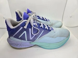 New Balance Two Wxy v4 Basketball Shoes Unisex M 9.5 W 11 D Blue Court Sneakers - Picture 1 of 11