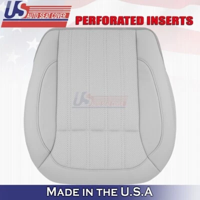 Capa de vinil perfurada inferior para driver Mercedes Benz GLE550 GLE550E 2016-2018 cinza - Imagem 1 de 4