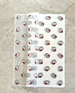 Hello Kitty White Korean Wrapping paper Waterproof 20 Sheets - Same Day Shipping - Picture 1 of 1