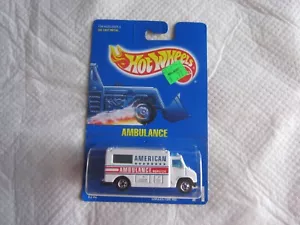 Ambulanza Mattel Hot Wheels #71 1991 nuova con scatola - Foto 1 di 3