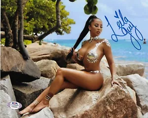 Leila Grey AEW Impact Indy Star Signed Autograph 8x10 Photo #9 w/ PSA COA - Picture 1 of 2