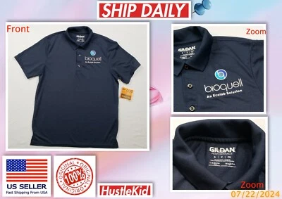 Official Bioquell Ecolab Solution Employee Uniform POLO Shirt Small S Men Women - Image 1 of 4