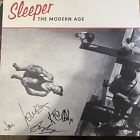 SLEEPER "THE MODERN AGE" LP SIGNED/AUTOGRAPHED RED VINYL *FIRST PRESSING*