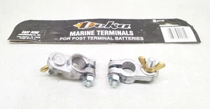 00149 Deka Marine Battery Post Terminals With 5/16 Stud & Wing Nut -Qty 2pcs - Picture 1 of 4