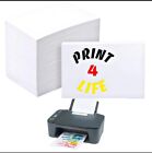 Hochweißes glänzendes Inkjet Fotopapier Glossy einseitig doppelseitig A3 A4 A5
