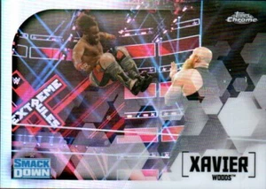 2020 Topps WWE Chrome Wrestling Card - Refractor #67 Xavier Woods - Picture 1 of 2