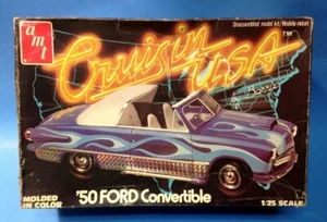 Junkyard Parts - 1/25th Scale AMT '50 Ford Cruisin USA Kit Box - Empty Box Only - Picture 1 of 5