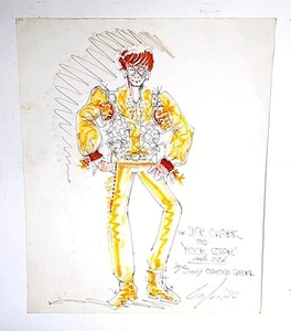 VINTAGE 1976 DICK CLARK KOSTÜM DESIGN FÜR JIMMY OSMOND SPECIAL VON CHAS. KOMBI - Bild 1 von 5