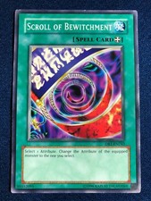 YUGIOH! DARK BEGINNINGS 1: #DB1-EN243 SCROLL OF BEWITCHMENT UNLIMITED COMMON