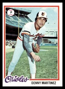 1978 Topps #119 Denny Martinez Baltimore Orioles Baseballkarte - Bild 1 von 2