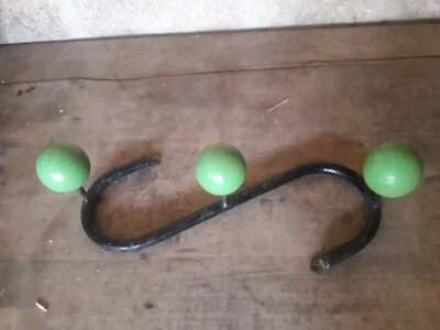 porte manteau pateres vintage deco indus ancien - Photo 1/2