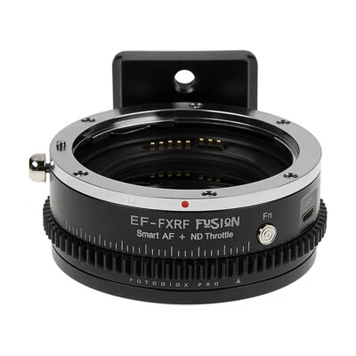 Fotodiox FUSION Cine ND Throttle Canon EOS EF Lens to Fujifilm X-Mount Camera - Image 1 of 4