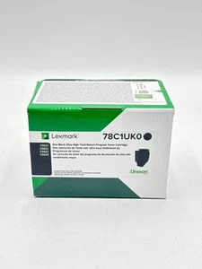 Cartuccia toner originale Lexmark 78C1UK0 nero programma di ritorno ultra elevato rendimento - Foto 1 di 6