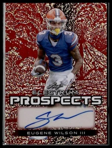 2024 Leaf Electrum #PA-EW1 Eugene Wilson III Prospects Auto Sparkle Red #2/2 - Bild 1 von 2