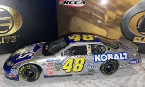 RARE Jimmie Johnson ELITE #48 Lowe’s Kobalt Truck Box 2005 1/24 Nascar Diecast - Picture 1 of 11