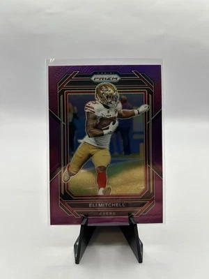 2022 Panini Prizm - Elijah Mitchell #264 Purple Prizm 114/125 - Image 1 of 2