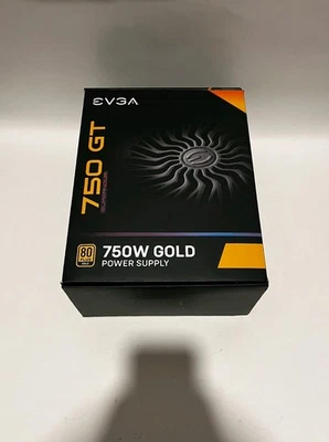EVGA SuperNOVA 750 GT 220-GT-0750 80 Plus Gold 750W Fully Modular Power Supply - Image 1 of 4