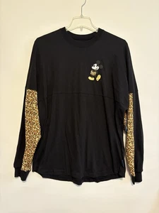 Disneyland Resort Spirit Trikot leicht großer Gepardenmuster Neu mit Etikett Mickey Mouse - Bild 1 von 7
