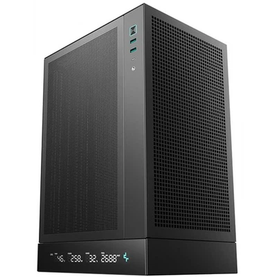 Deepcool CH170 Digital Mini-ITX Case - Black - High Airflow Compact Design - Image 1 of 4