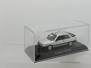 1:43 Norev Peugeot 309 Gti Gris Métallisé Essuis Glace Arrière Cassé - Imagen 1 de 8