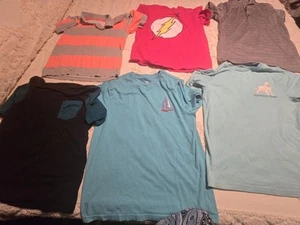 Boys Size Large T Shirt Lot Of 6  - Picture 1 of 22