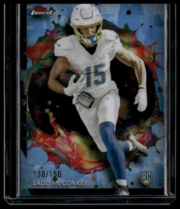 LADD McCONKEY 2024 Topps Finest Blue Refractor RC #/150 - Imagen 1 de 2