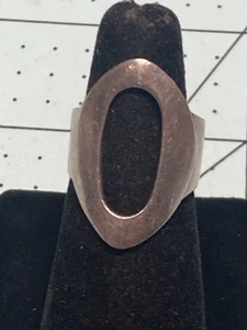 Sterling Silver Modernist Ring Size 7 - Picture 1 of 5