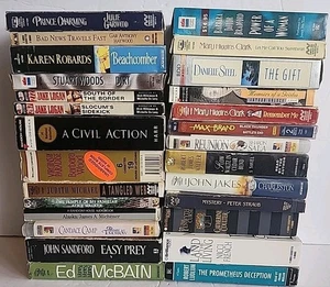 Konvolut 27 Bücher auf Kassette Band Romanze/Spannung/Western... gebrauchte Bilder/Des - Bild 1 von 11